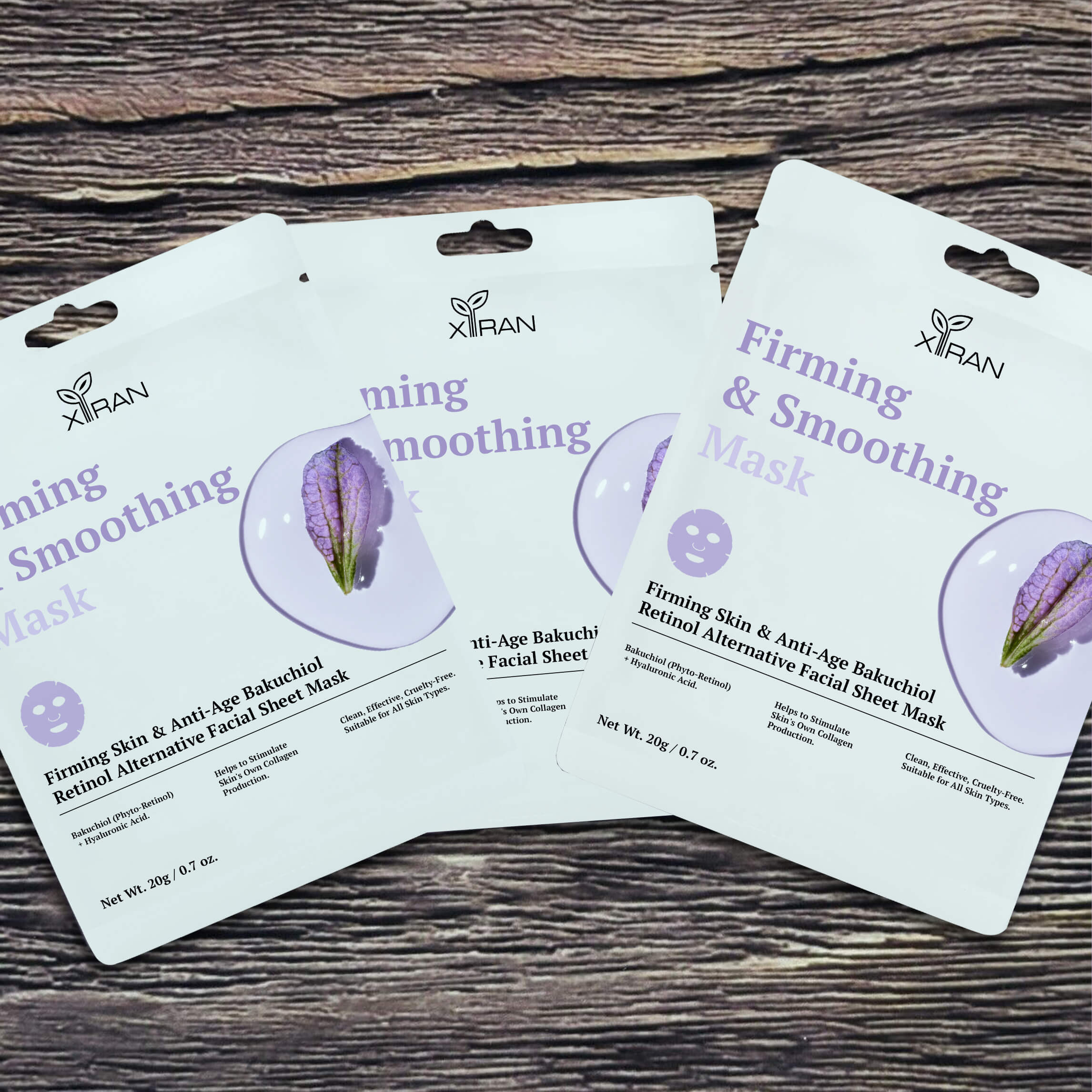 retinol alternative sheet face mask with bakuchiol